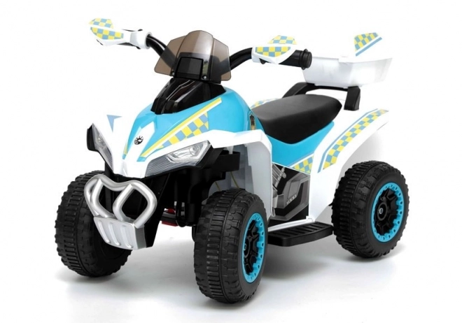 Quad Rechargable GTS1188-A Police Blanc