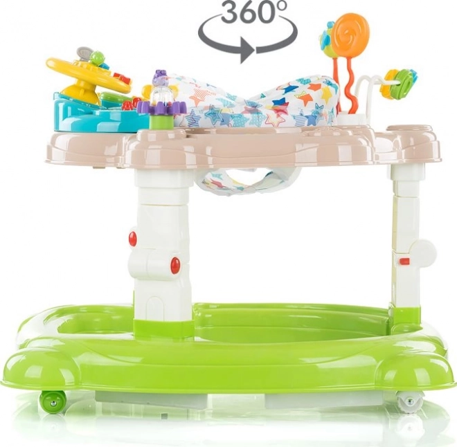 Trotteur Joya Lux 4 en 1 pour enfants avec motif étoilé
