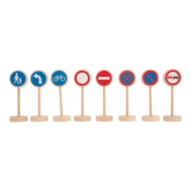 Ensemble de panneaux de signalisation Small Foot 25 pièces