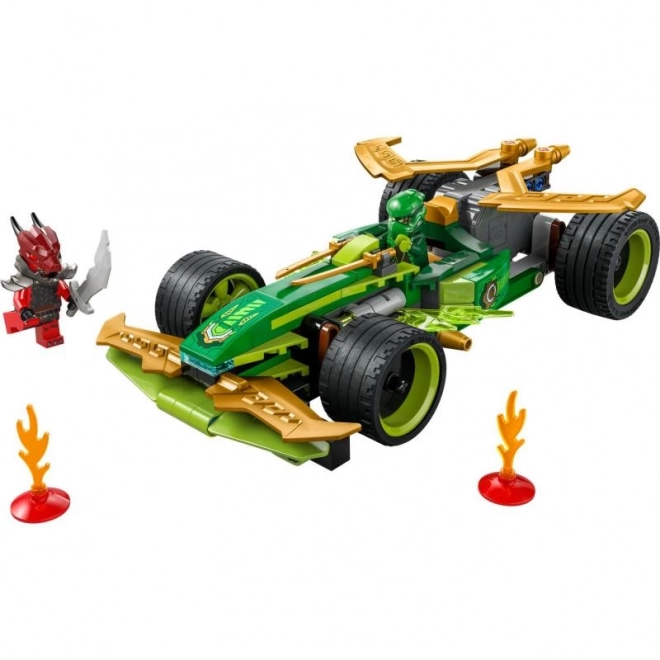 LEGO Ninjago voiture de course de Lloyd avec moteur à rétro-friction