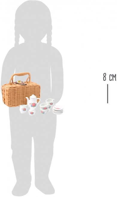 Petit ensemble café en valise