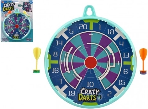 Cible pour enfants avec fléchettes à ventouse 23 cm