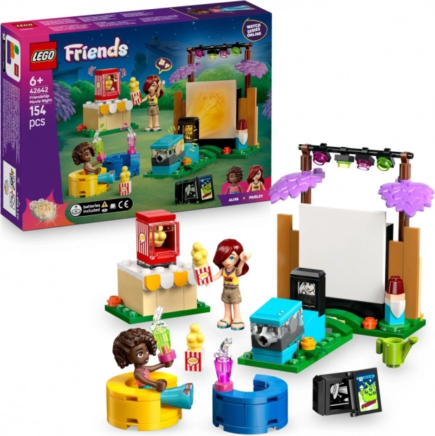 Lego Friends Soirée cinéma entre amis