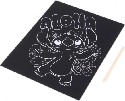 Images à gratter Stitch pour divertissement créatif