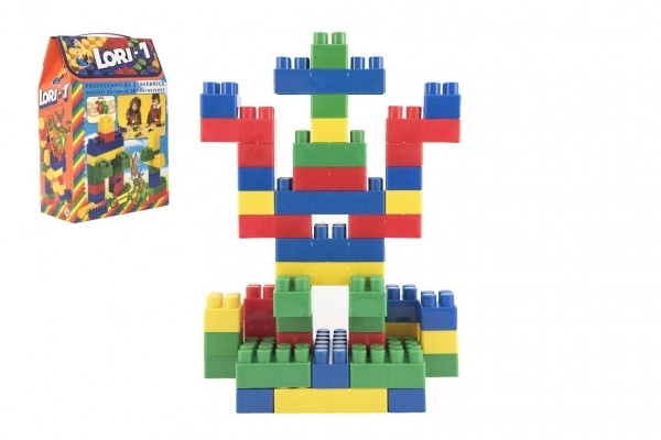 Jeu de construction LORI 1 plastique 50 pcs dans une boîte 19x28x10cm