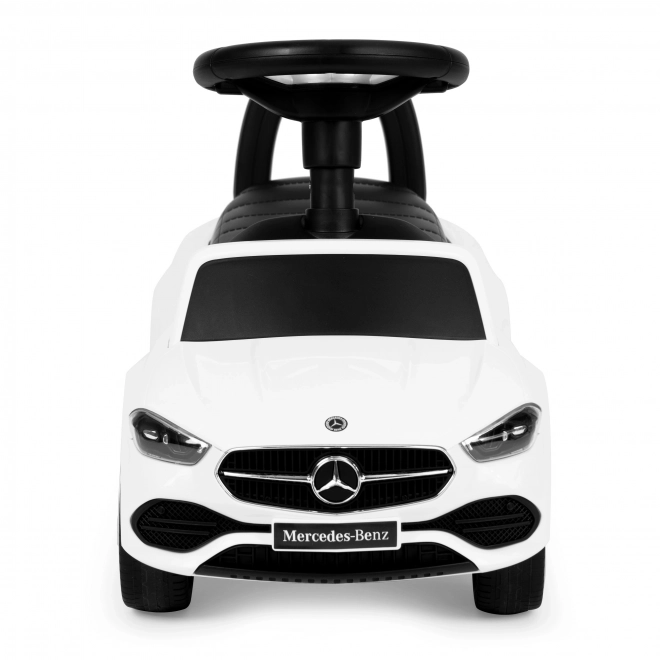 Voiture pour enfants Mercedes C CLASS volant interactif blanc