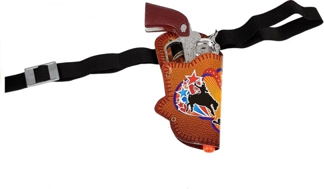 Revolver avec étui et ceinture réglable