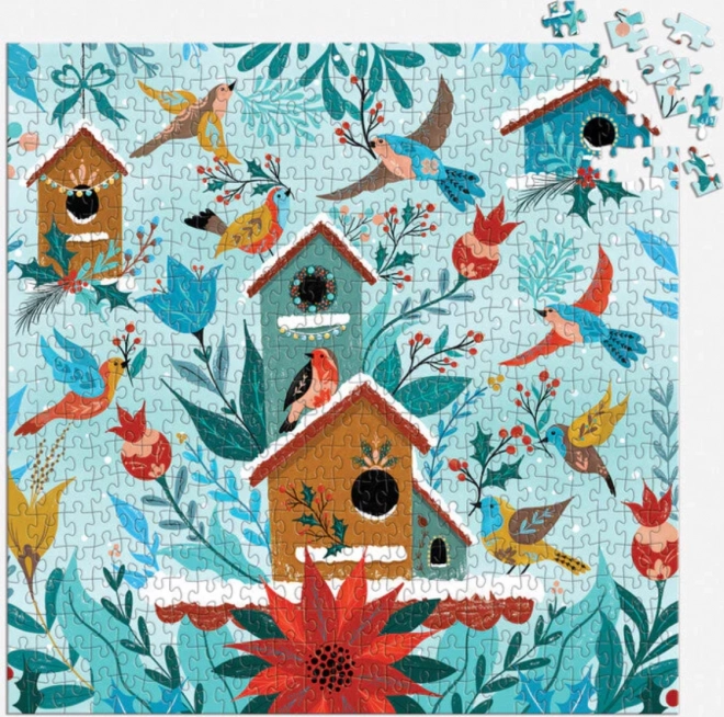 Puzzle Galison Refuges d'hiver 500 pièces