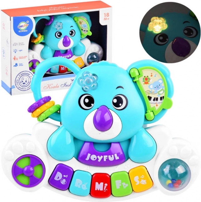 Petit piano coloré pour enfants avec sons d’animaux joyeux – Koala