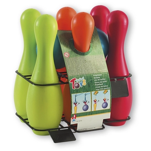 Androni Bowling 6+2 remplissable avec de l'eau ou du sable, hauteur 27 cm