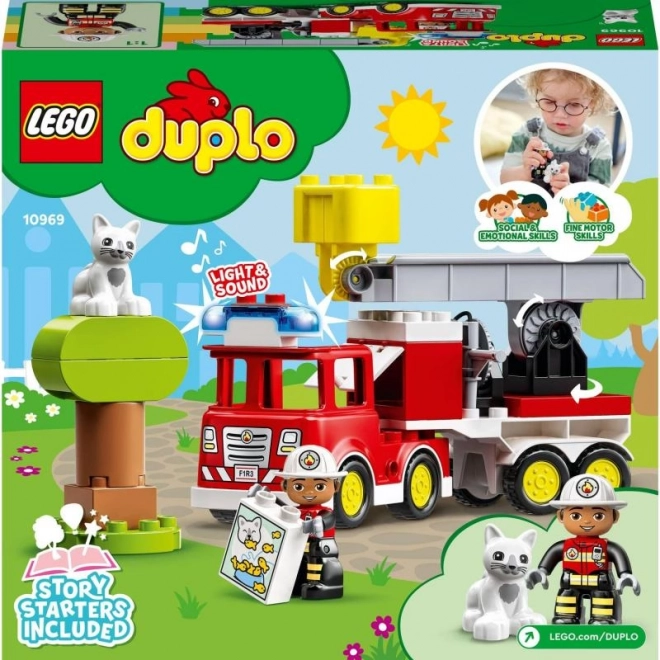 LEGOae DUPLOae 10969 Camion de Pompiers