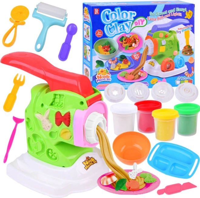 Set de pâte à modeler créatif avec presse et moules, grand coffret