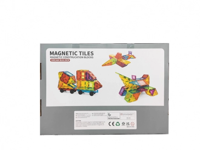 Jeu de construction magnétique pour enfants 85 pcs