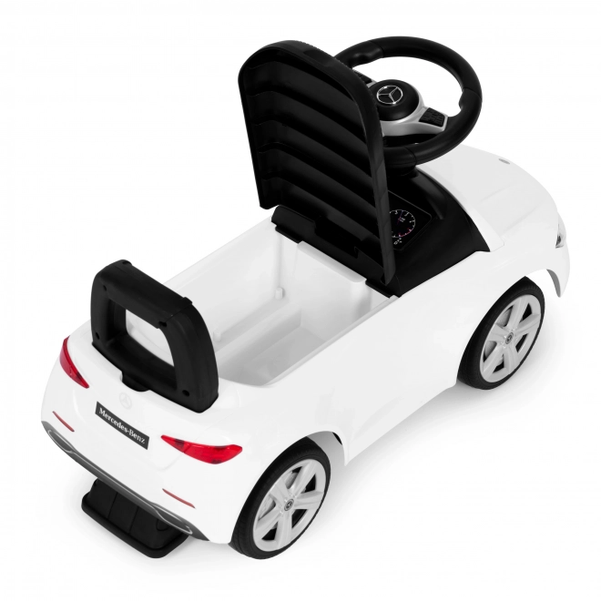 Voiture pour enfants Mercedes C CLASS volant interactif blanc