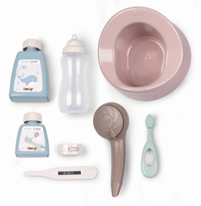 Baignoire pour bébés avec accessoires Smoby Baby