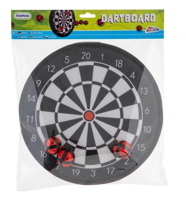 Cible Velcro avec balles 29,5 cm