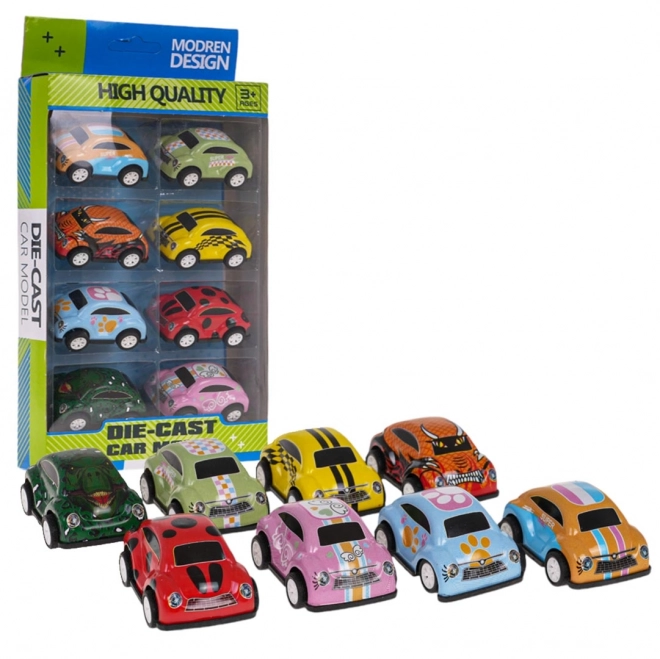 Ensemble de 8 voitures motorisées