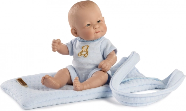 Poupée bébé réaliste Guca avec corps tout en vinyle 25 cm