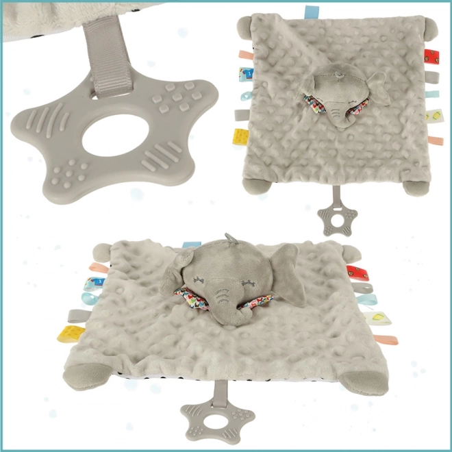 Peluche sensorielle éléphant