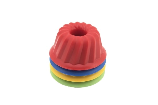 Moule à gâteau rond en plastique 12x7cm 12m+