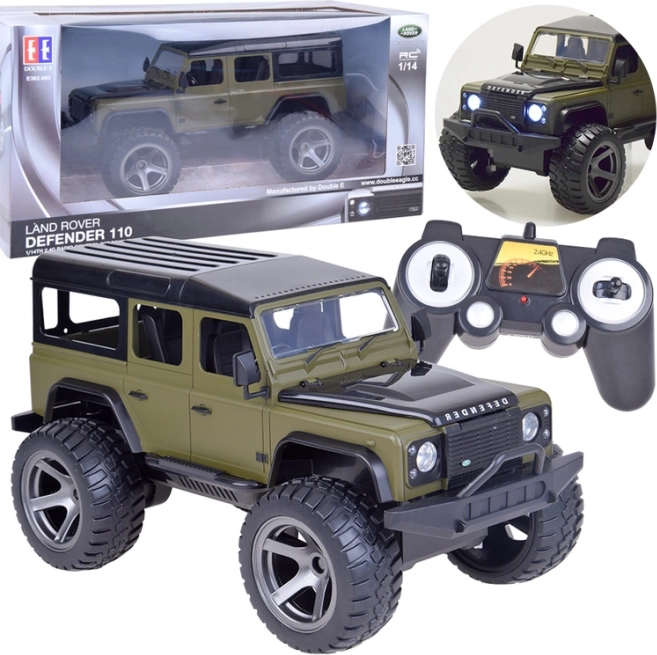 Voiture tout-terrain télécommandée LAND ROVER Defender 110 1:14