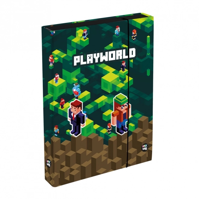 Boîte pour cahiers Playworld A5 Jumbo