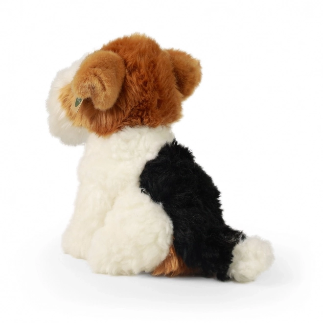 Chien en peluche Fox-terrier 18 cm ÉCOLOGIQUE
