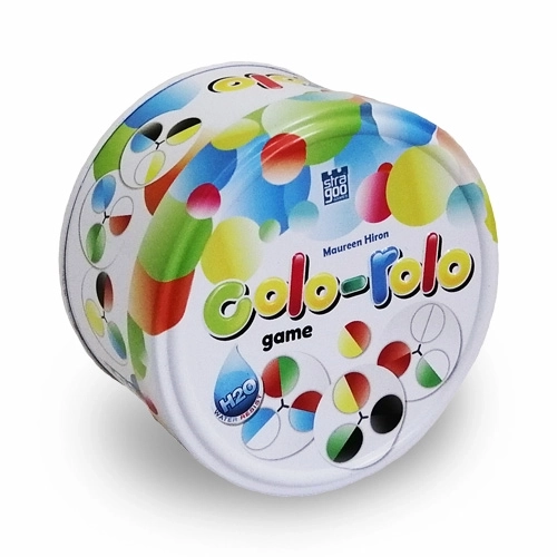 Jeu de société Colo-rolo dans une boîte en métal