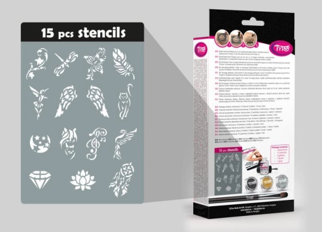 Ensemble de tatouages pailletés TyToo Shape&Soul