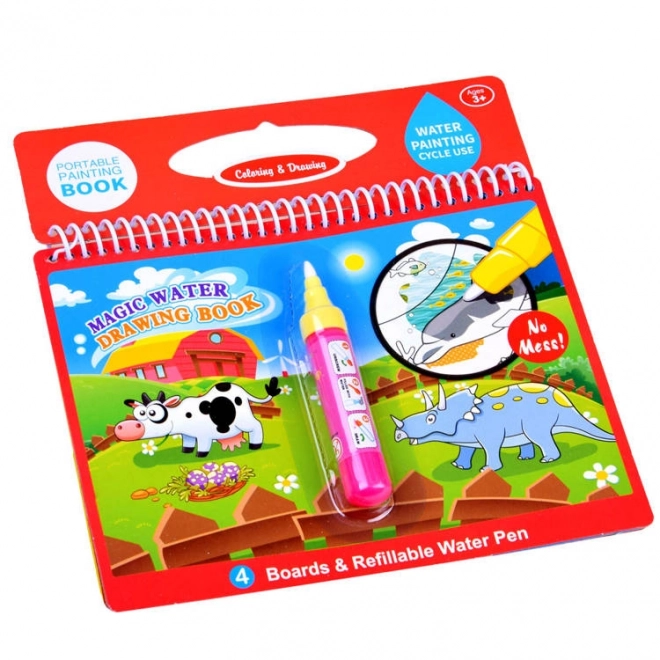 Livre de coloriage aquatique avec animaux