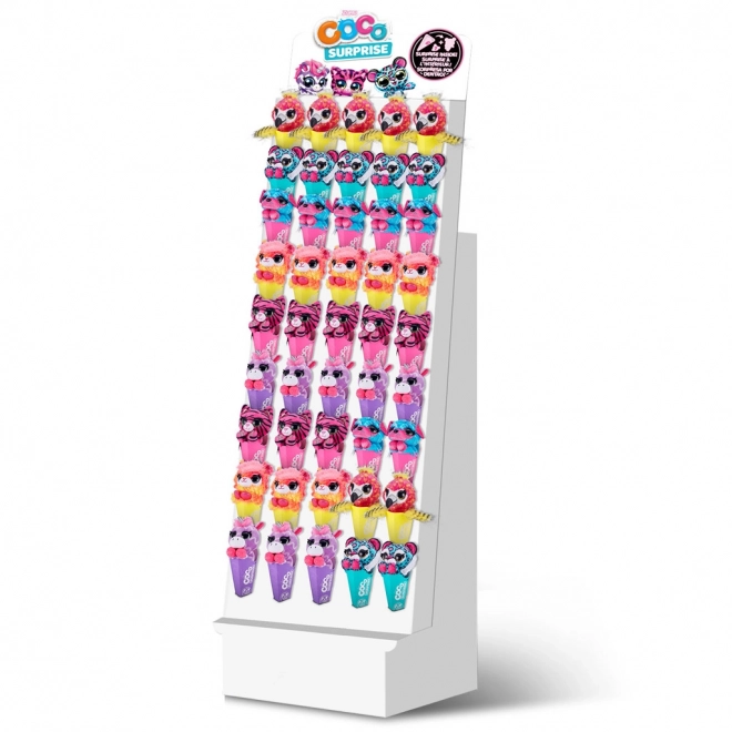 Jouet en peluche Coco Neon avec surprise