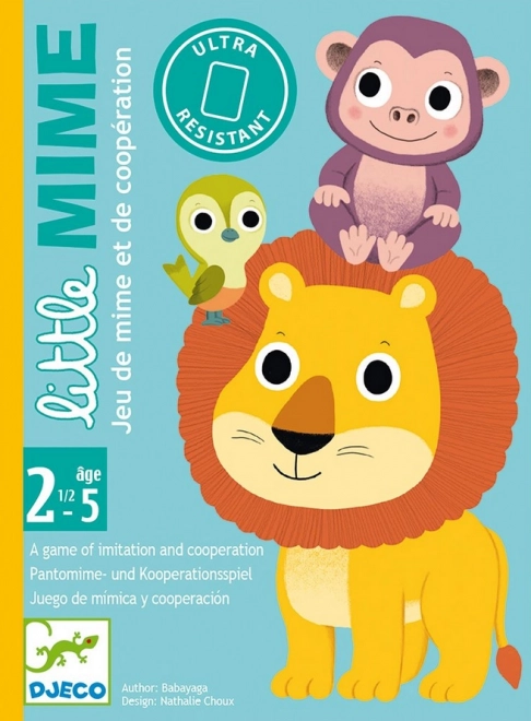 DJECO Jeu de cartes pour les petits Petits Oisillons