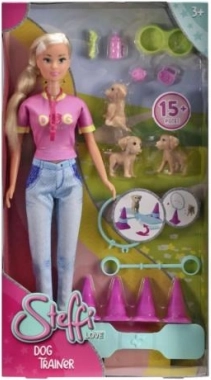 Poupée Steffi Dresseuse de Chiens