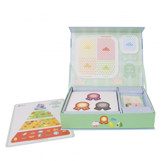 Science de la nutrition pour enfants avec tableau magnétique