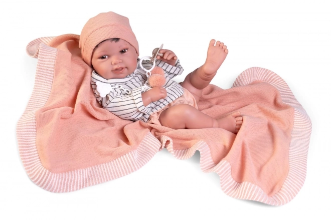 Antonio Juan 50413 PIPO - poupée réaliste bébé avec corps en vinyle complet - 42 cm