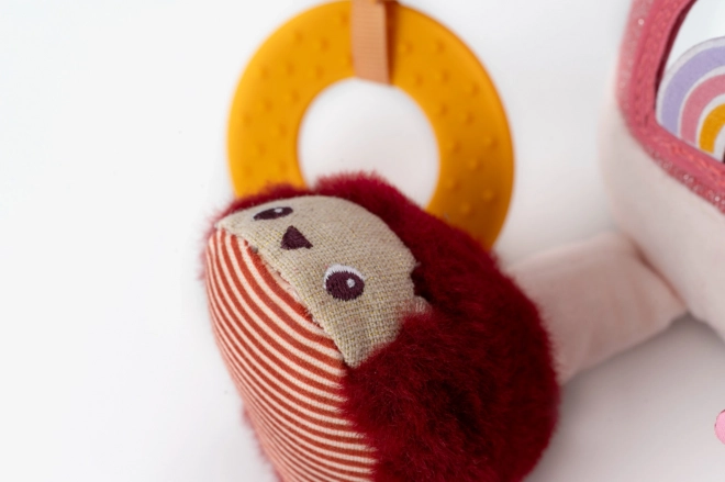 Jouet textile Lilliputiens avec activités Licorne Lena