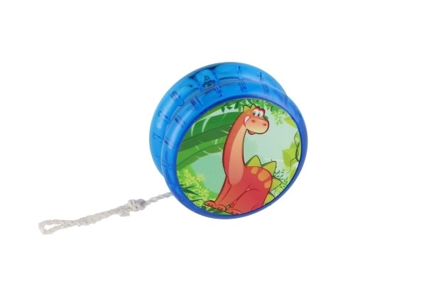 Jojo dinosaures lumineux plastique 6cm à piles mélange de types 12pcs en boîte