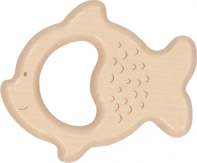 Goki hochet en bois poisson