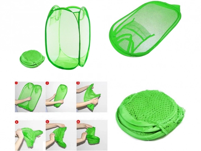 Panier pliant pour linge et jouets