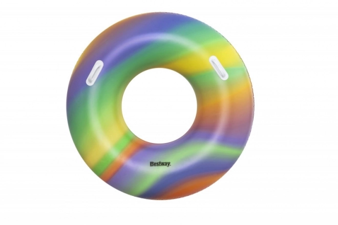Cercle de natation coloré Bestway Rainbow