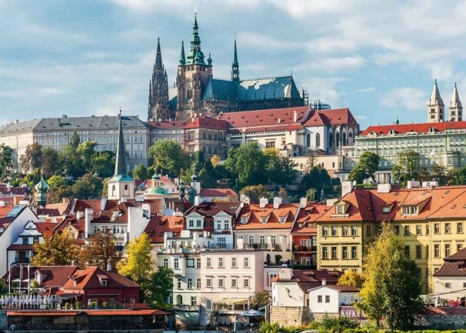 Puzzle Château de Prague 1000 pièces