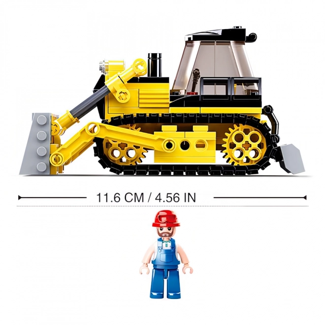 Sluban Ville Constructeurs M38-B0802 Bulldozer
