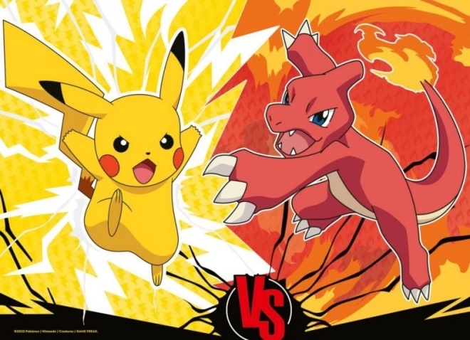 Puzzle Pokémon 4x100 pièces