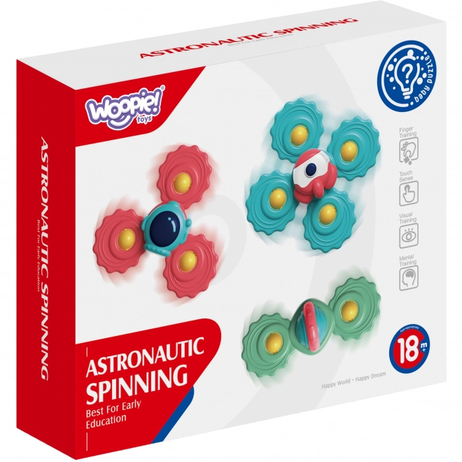 Woopie spinners de dentition pour enfants set de 3 pcs