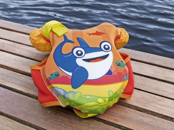 Gilet de baignade pour enfant Bestway avec image de requin
