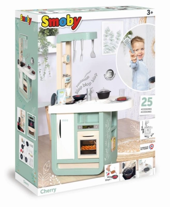 Cuisine pour enfants Bon Appetit Cherry bleu et blanc