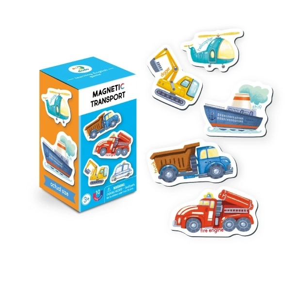Jeu magnétique Transport pour enfants