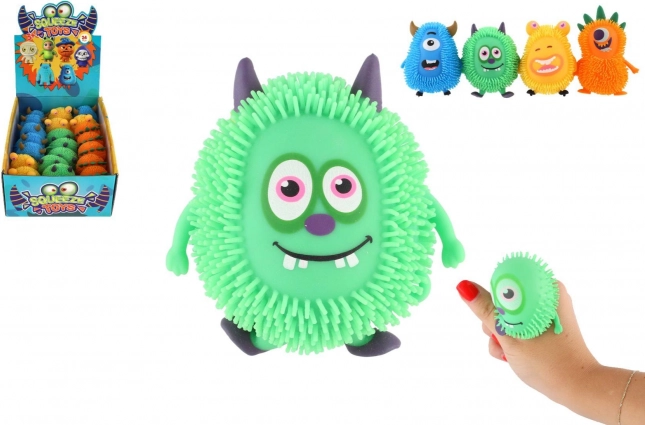 Petite créature antistress en silicone, extensible et à presser, 9 cm