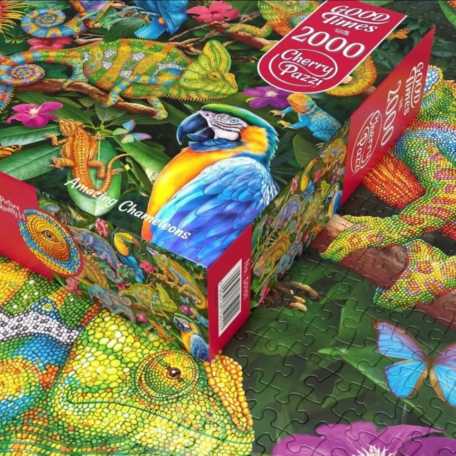 Puzzle Incroyables Caméléons 2000 pièces