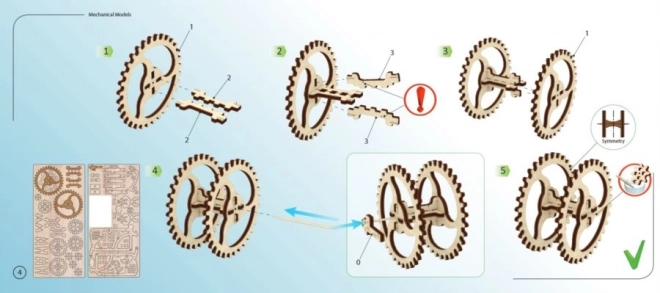 Puzzle 3D Tracteur UGEARS